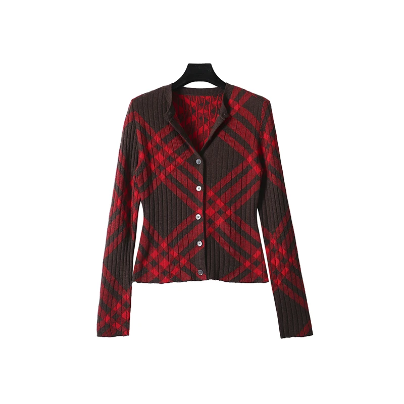 圣诞新年 法式时尚百搭秋冬羊毛针织衫17028