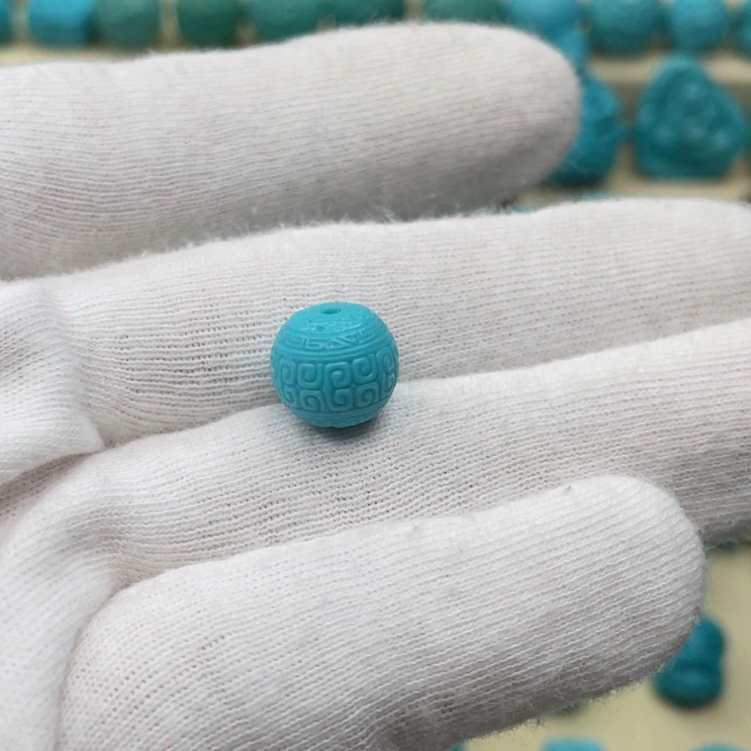 绿松石未镶嵌颈饰卡11-9