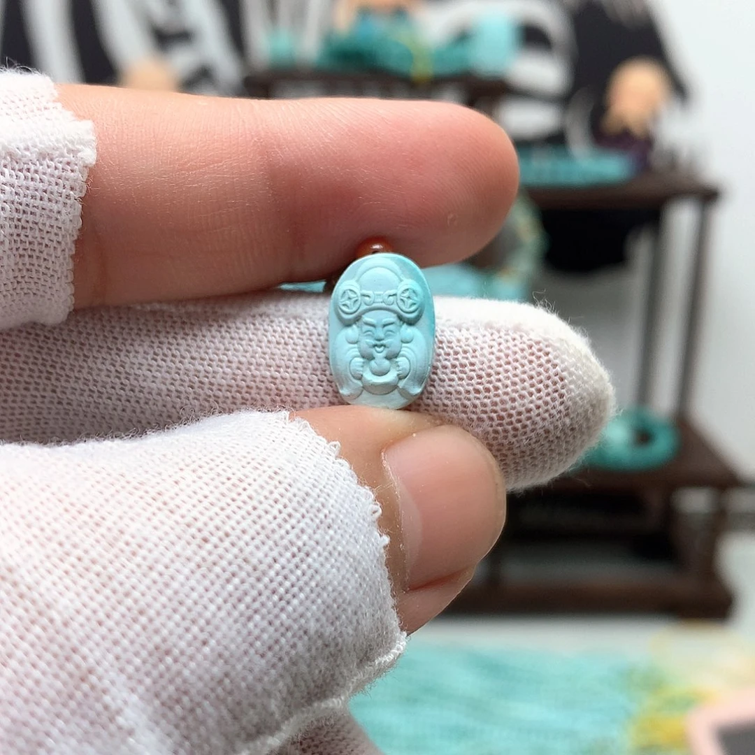 未镶嵌绿松石挂件