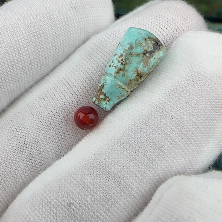 南红玛瑙未镶嵌配饰7.8