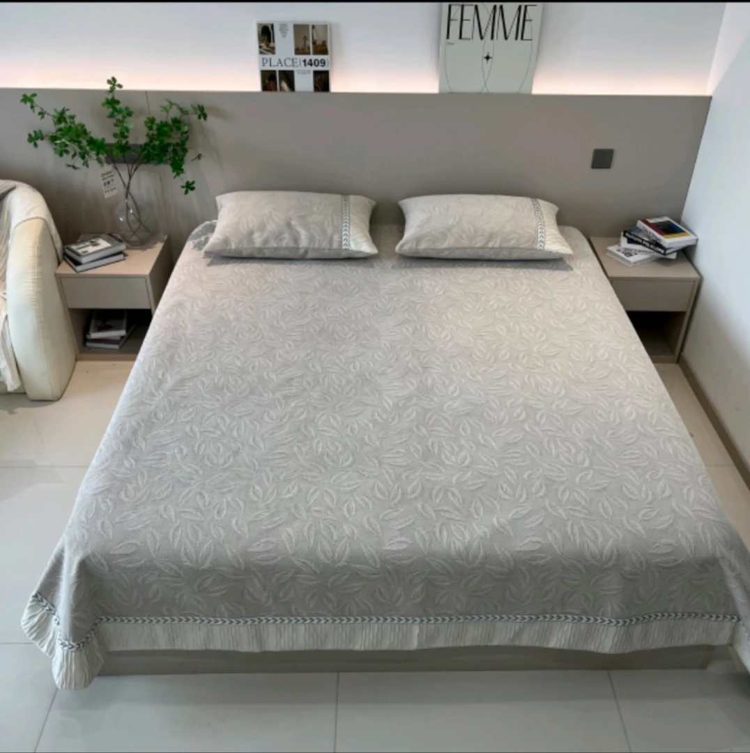 【叶梦时光】床用三件套加厚雪尼尔面料夏季四季通用防滑耐磨柔软