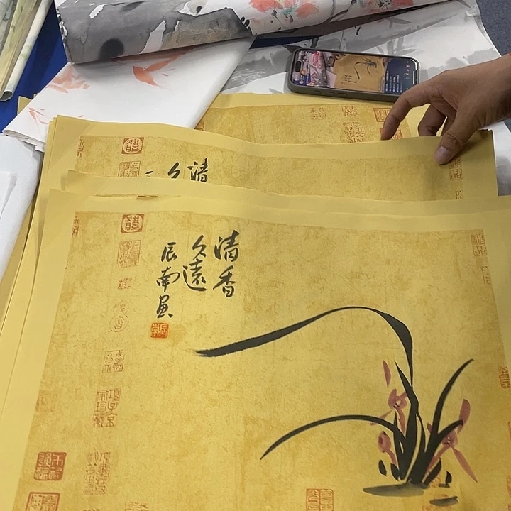 国画手绘作品欣赏一下