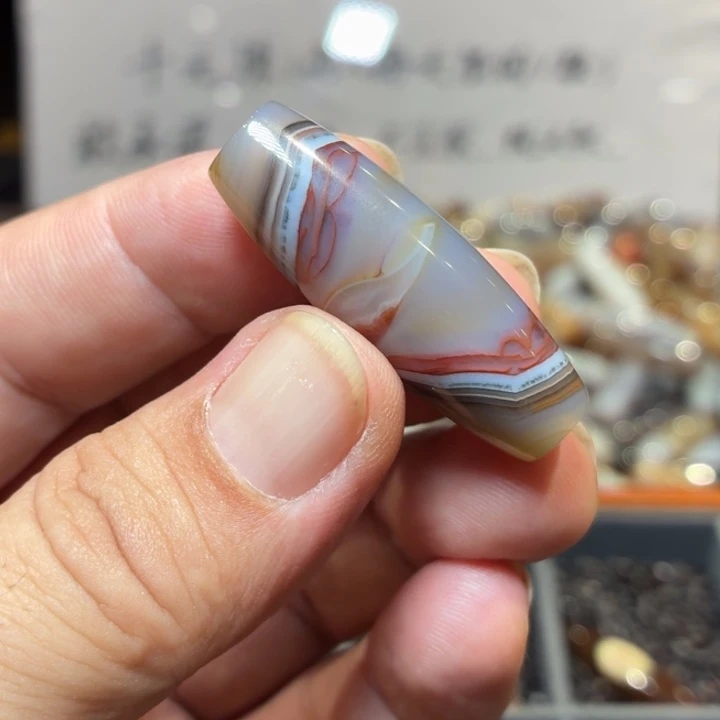 玛瑙/玉髓散珠_HEIMORI 天然天珠