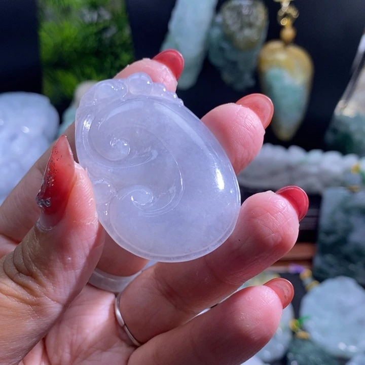 【闪购商品】颈饰未镶嵌翡翠凡**尘如意