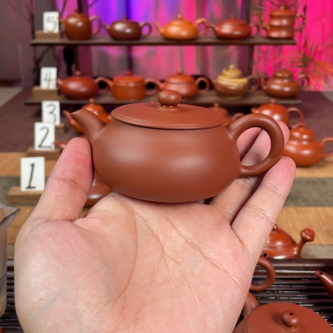 如***道紫砂茶壶精工超薄微瑕明炉