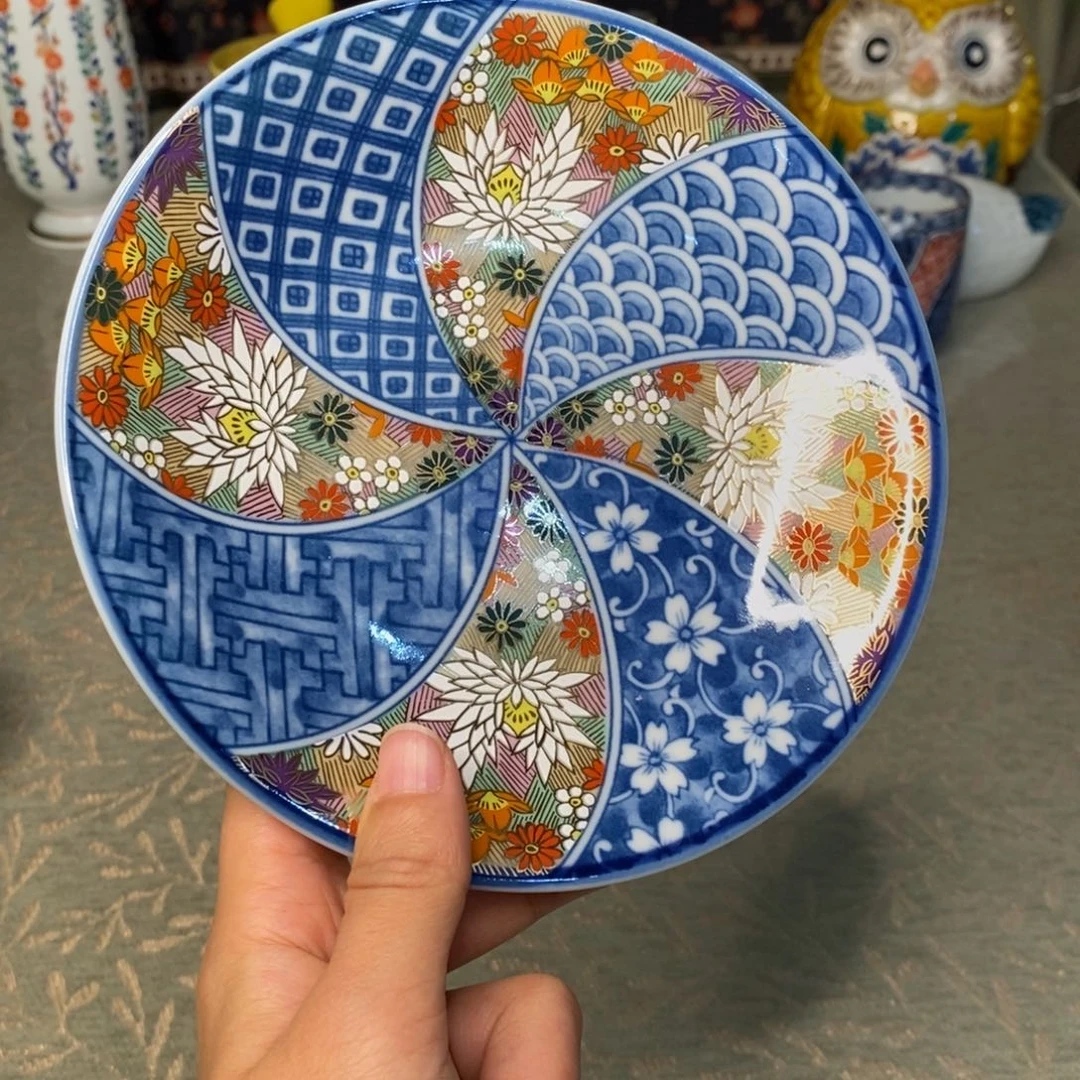 碟16 厘米 小杨瓷器陶瓷陶瓷