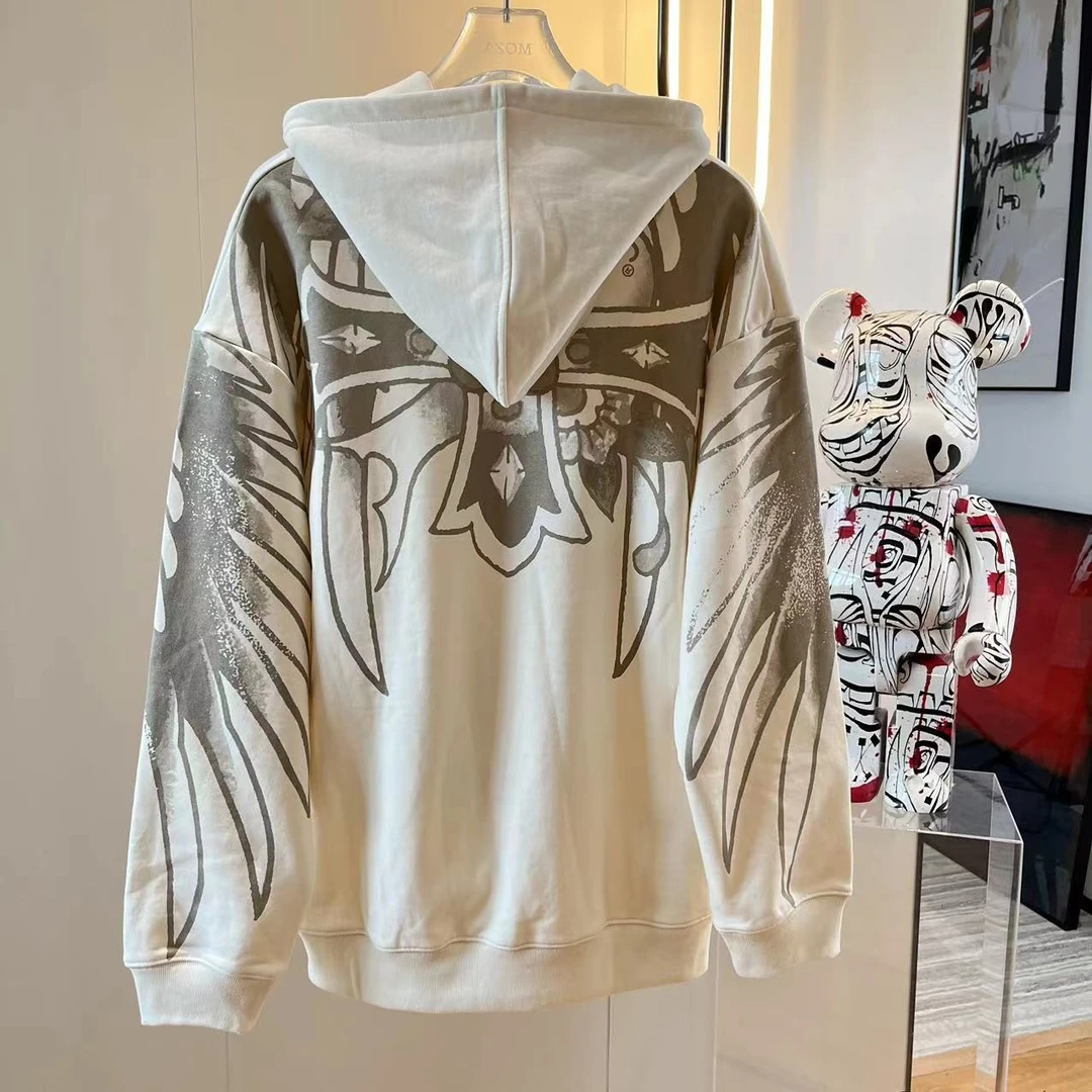 林肉肉  （烫钻连帽卫衣）22WY2033