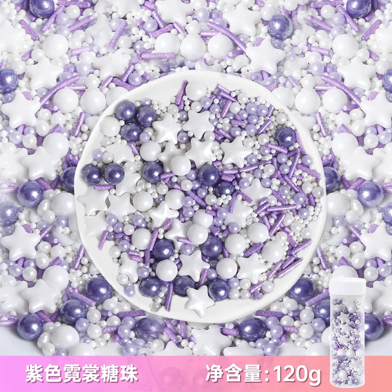 珠光卡通糖珠120g