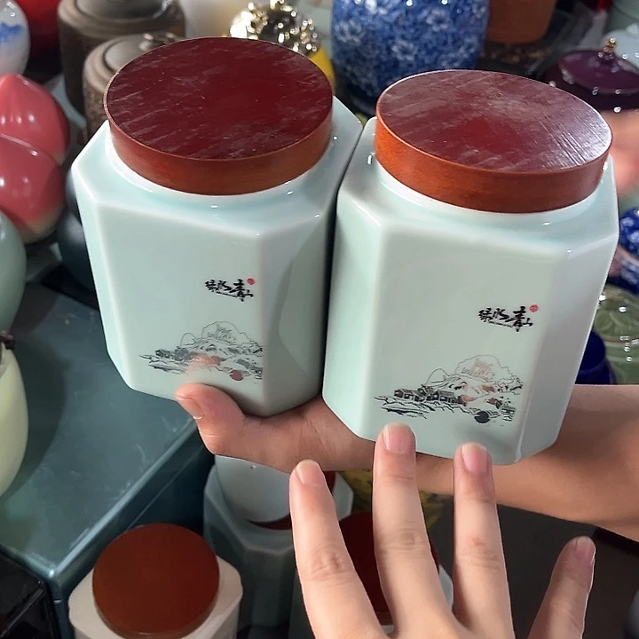茶叶罐储物罐密封罐！
