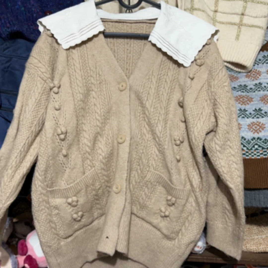 外贸原单孤品服装直播间扣号链接时尚秋冬