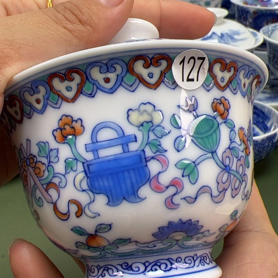 杯景德镇纯手绘茶具127