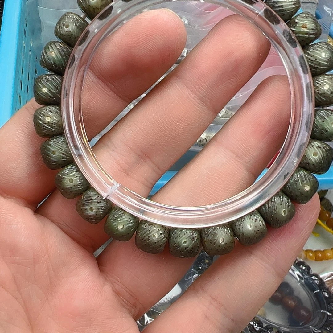 手串星月菩提19爱谁谁手工雕刻拉丝0.9