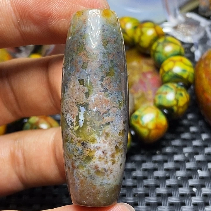 挣***猬玛瑙/玉髓未镶嵌颈饰