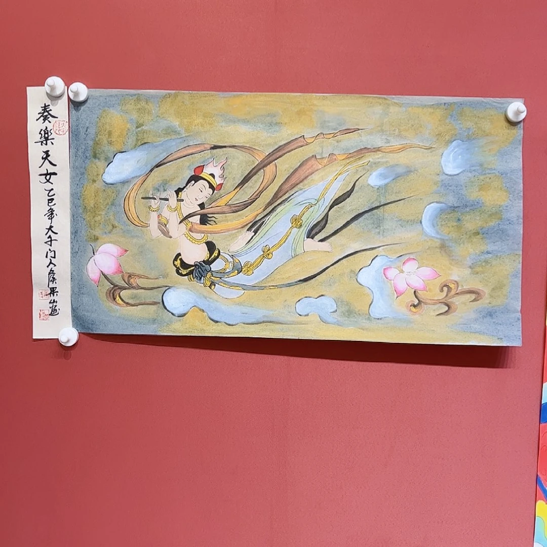 国画刘****播侯果山老师作品朵