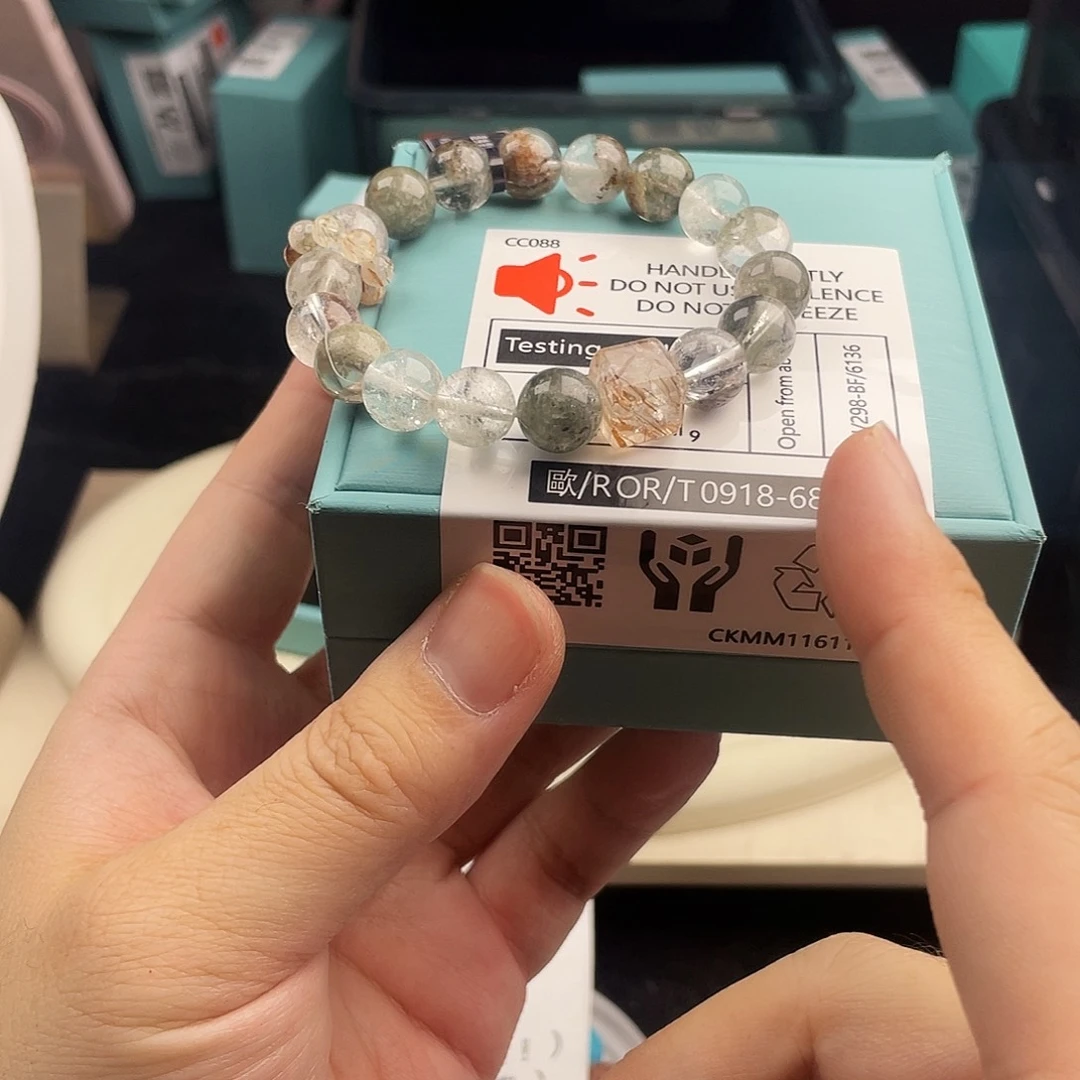 银S925镶嵌水晶手链