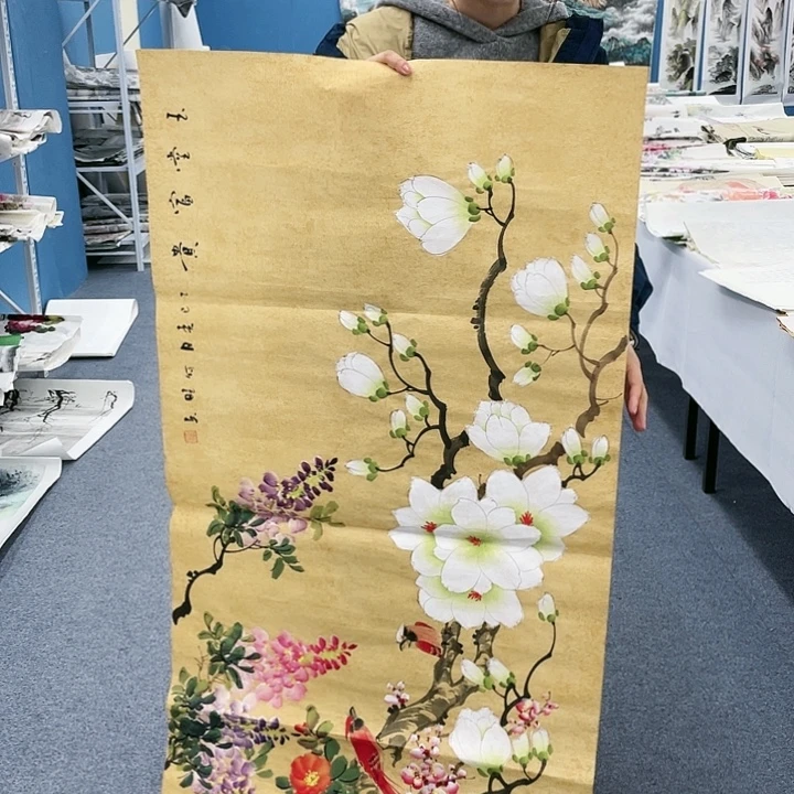 国画纯手绘国画作品