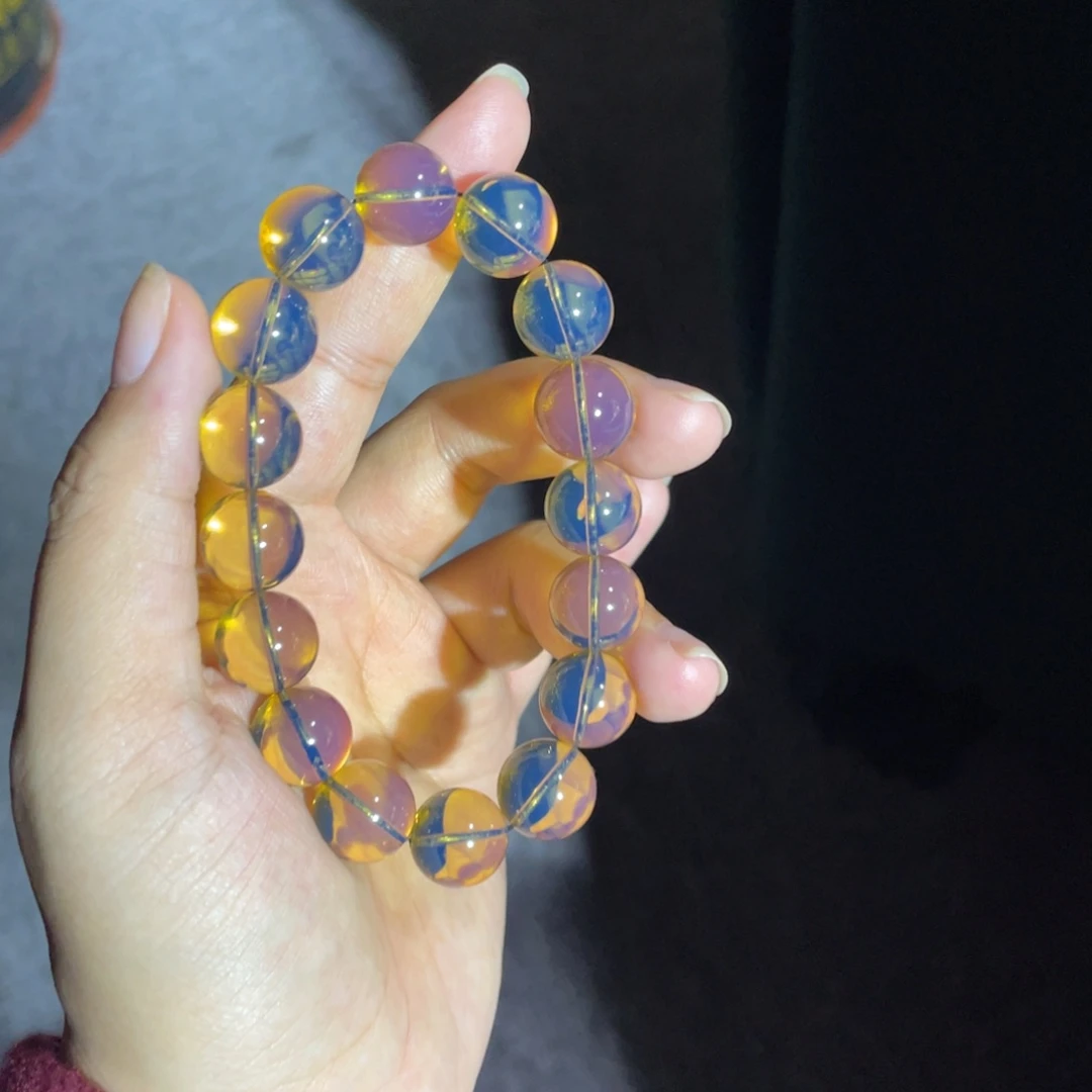 蓝珀未镶嵌裸石12天空蓝