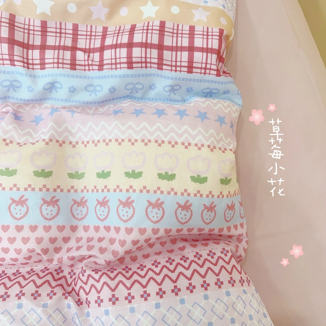 福利品-纯棉全棉双层纱单被套单被罩单人双人