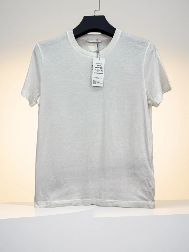 未使用 Prada/普拉达 三角标棉短袖/全新/M/工价5800/r842