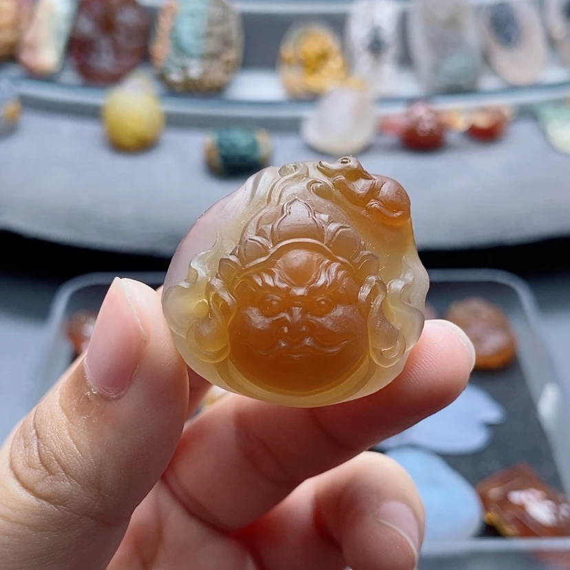 【闪购商品】未镶嵌吊坠定制玛瑙