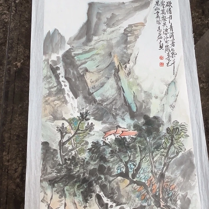 国画秦志磊国画70/34