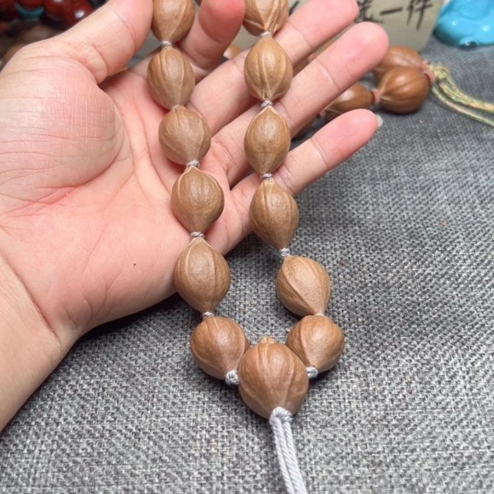 小***点橄榄核手串1622素核