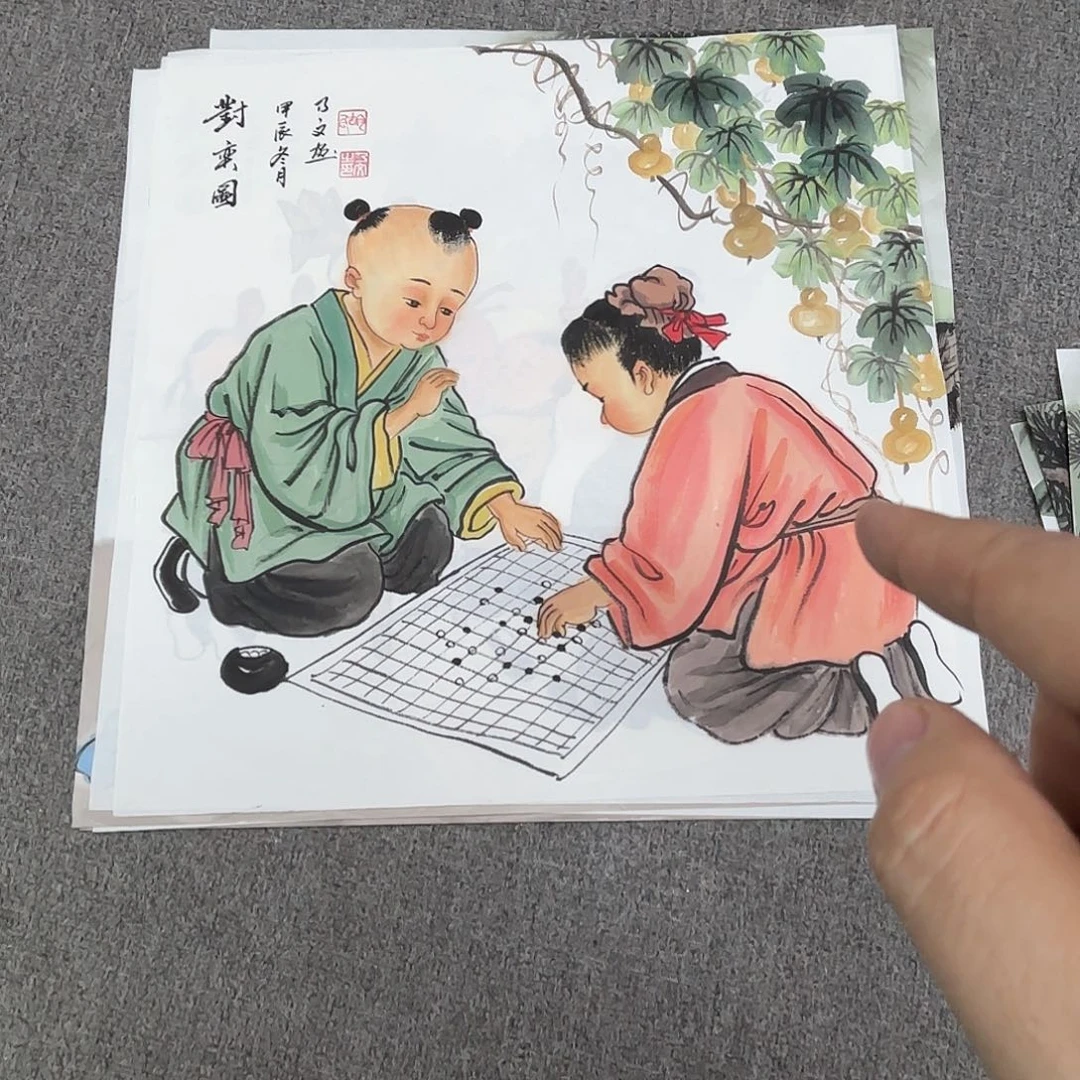 国画国画作品多次入选国内外