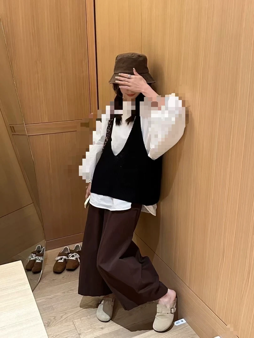 1155必留的遮肉马甲衬衣套装