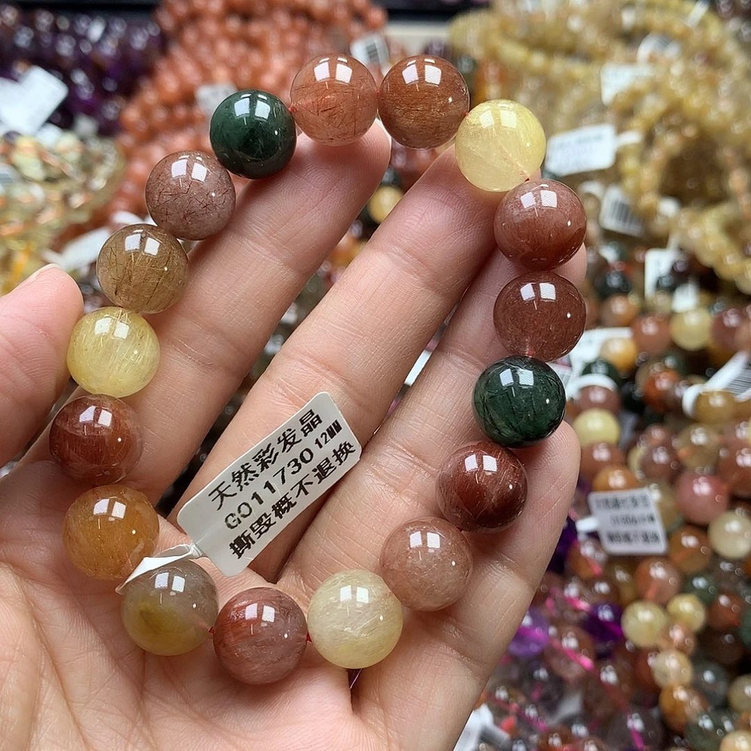 水晶手链未镶嵌，，，