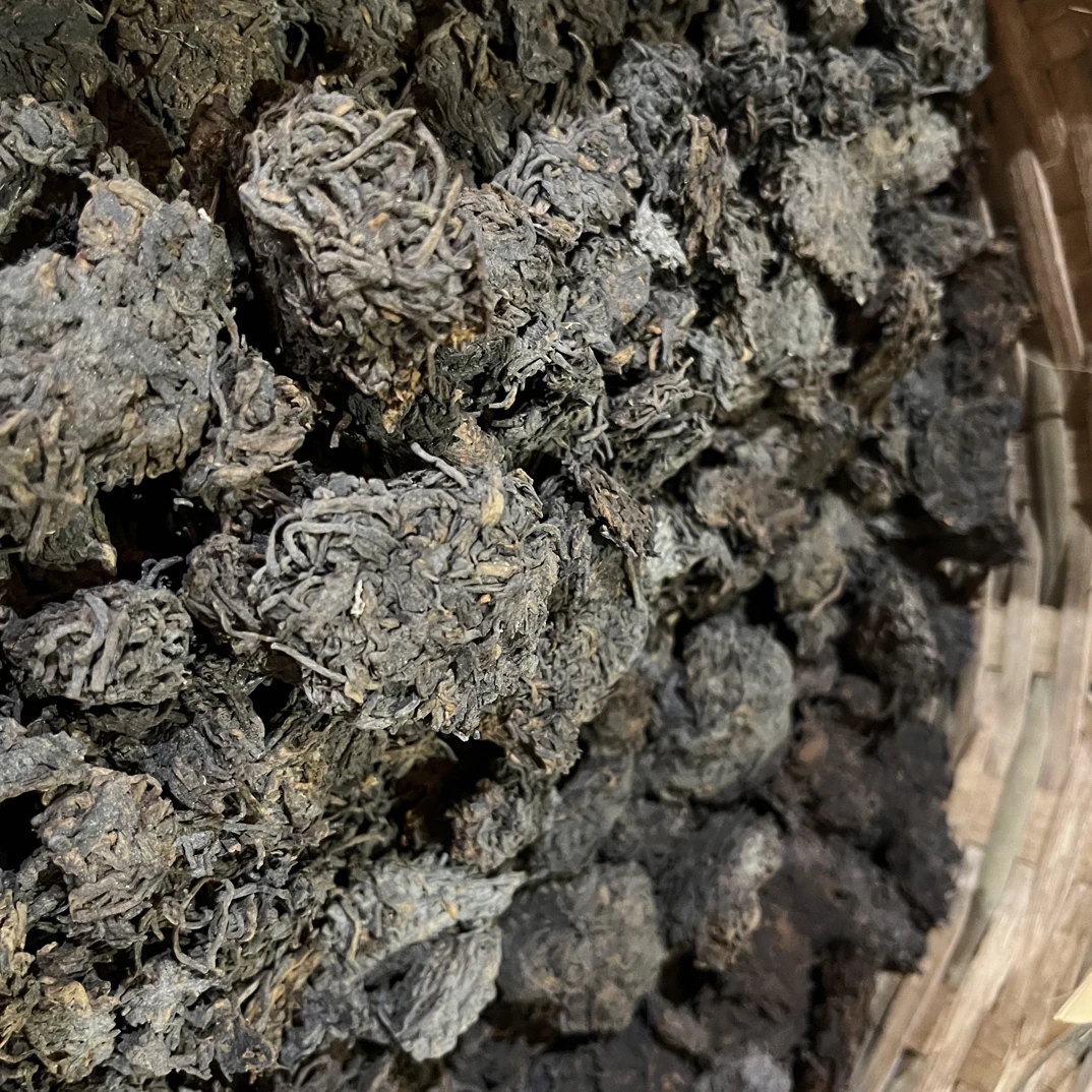 95002【糯甜.老茶头】六堡茶 又滑 又糯 又香 又甜 又耐泡