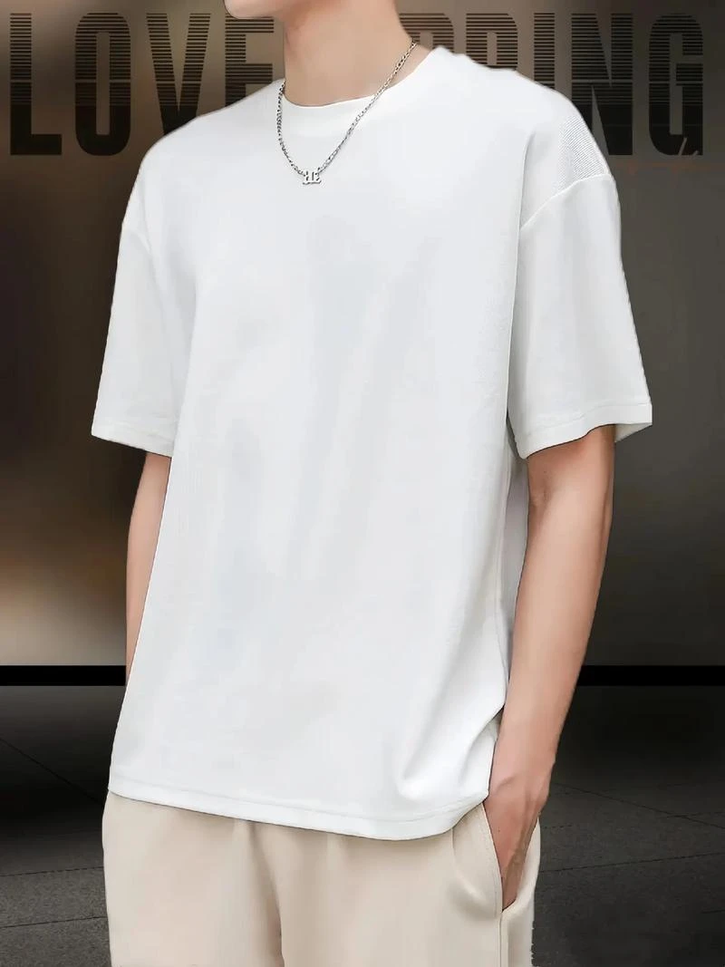 F2025男女同款情侣同穿 纯棉短袖2