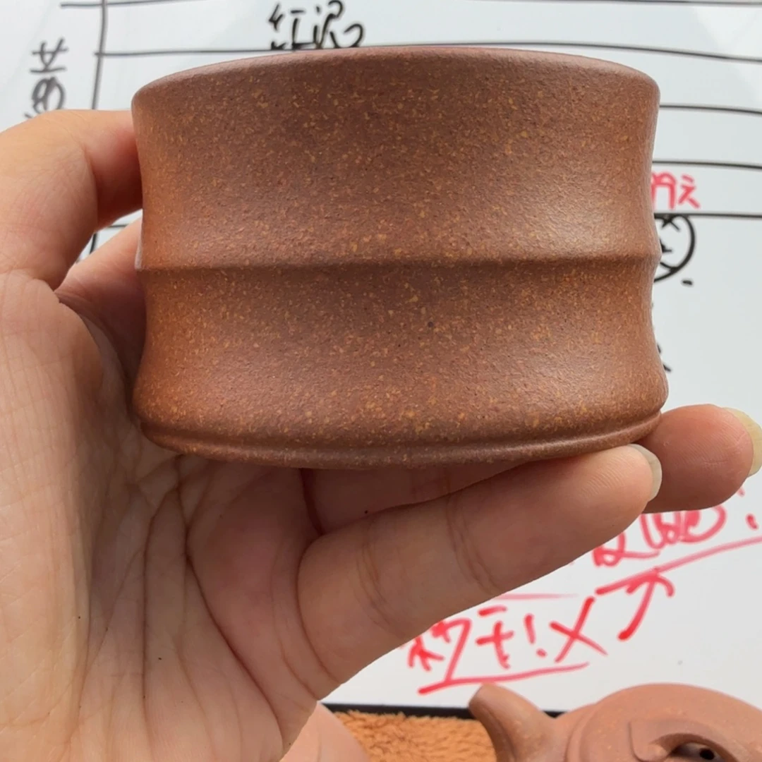 紫砂茶壶宜兴原矿桃花泥