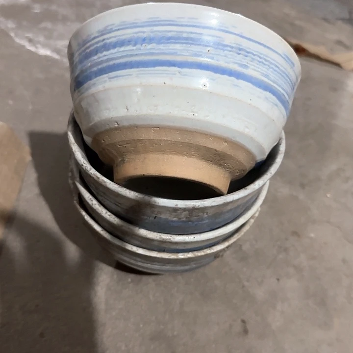 瓷片陶瓷盘子碗啥都有口径17厘米高度9