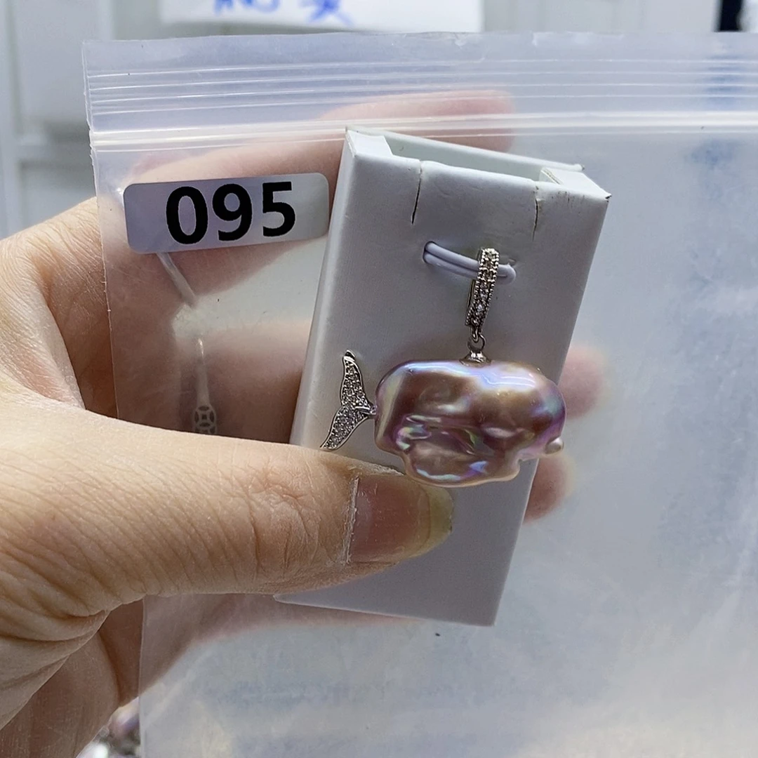 颈饰合金淡水珍珠