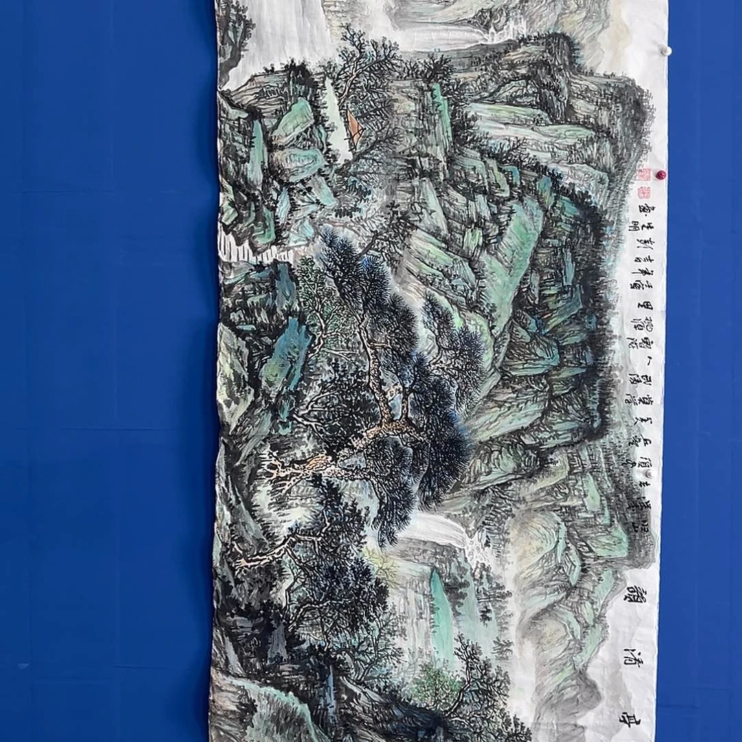 冷***树国画国画纯手绘作品