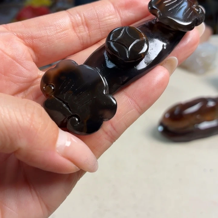 玛瑙/玉髓未镶嵌吊坠(不含链)