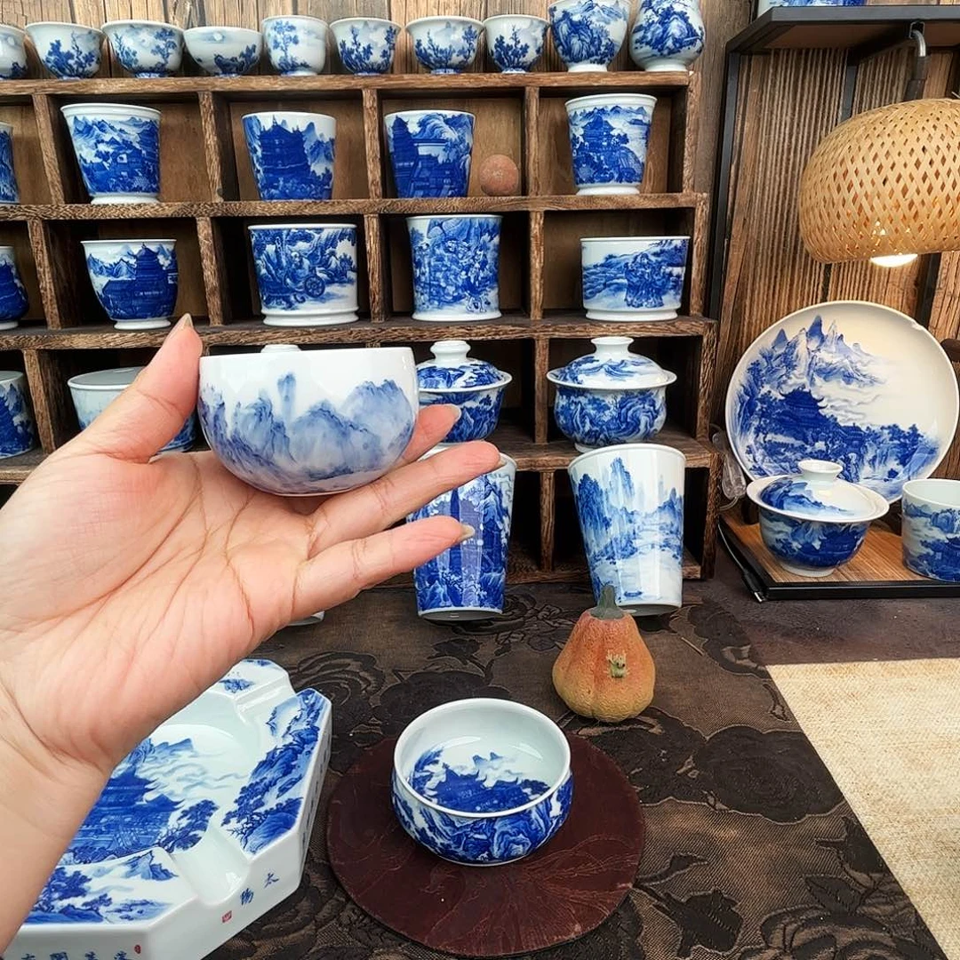 瓷片一笔一墨 叩玉山房