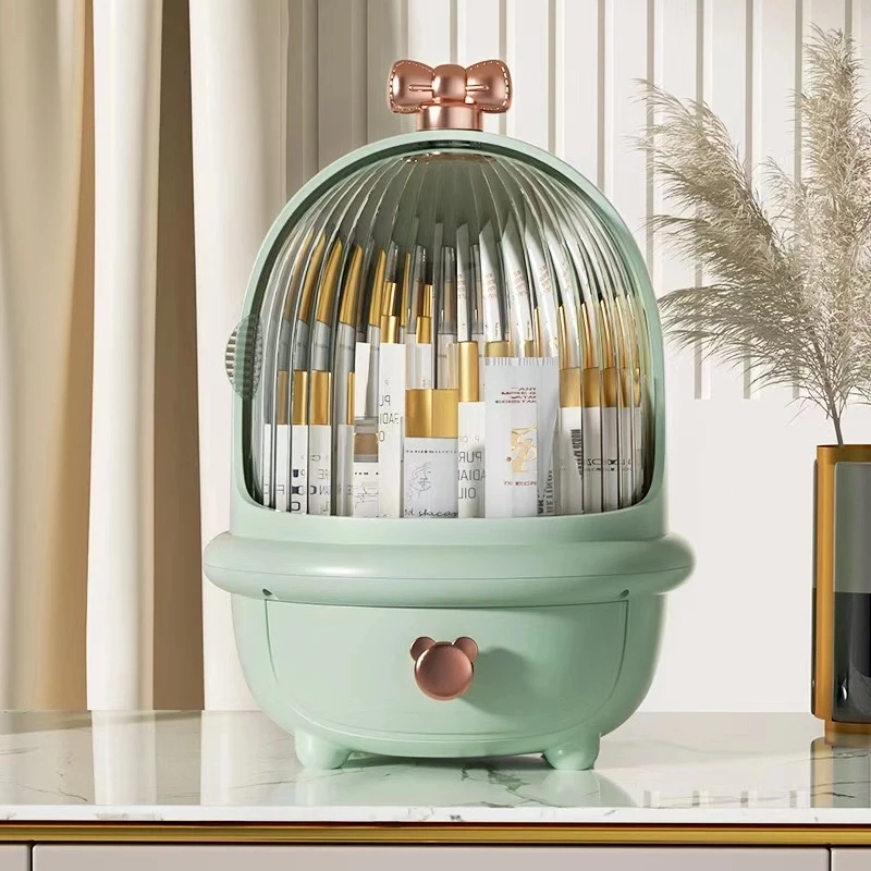 #B8288化妆品收纳箱 太空舱防尘化妆收纳箱