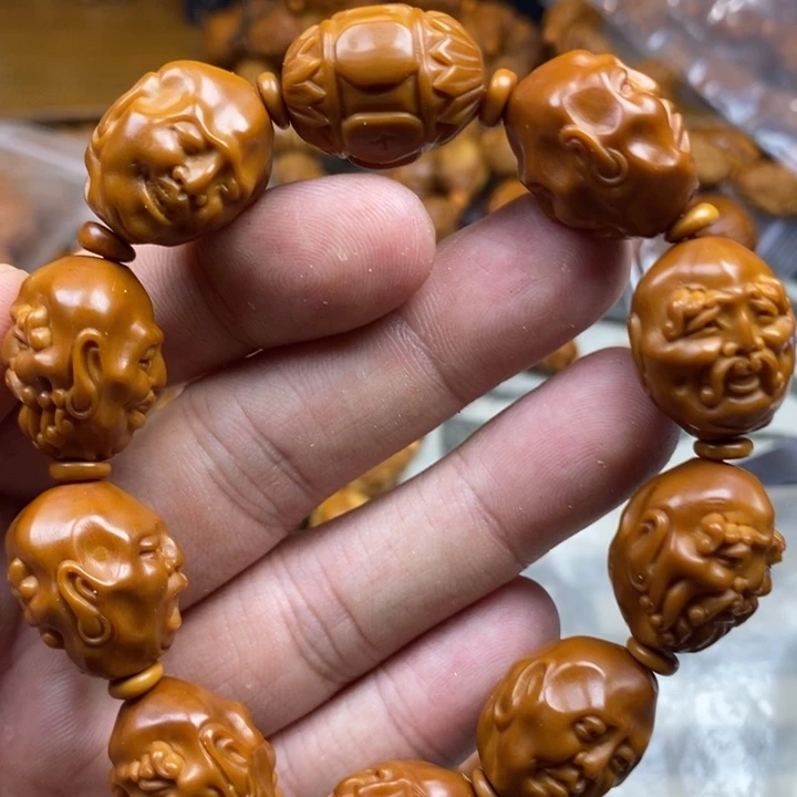 手串/手链橄榄核橄榄核雕工艺手串
