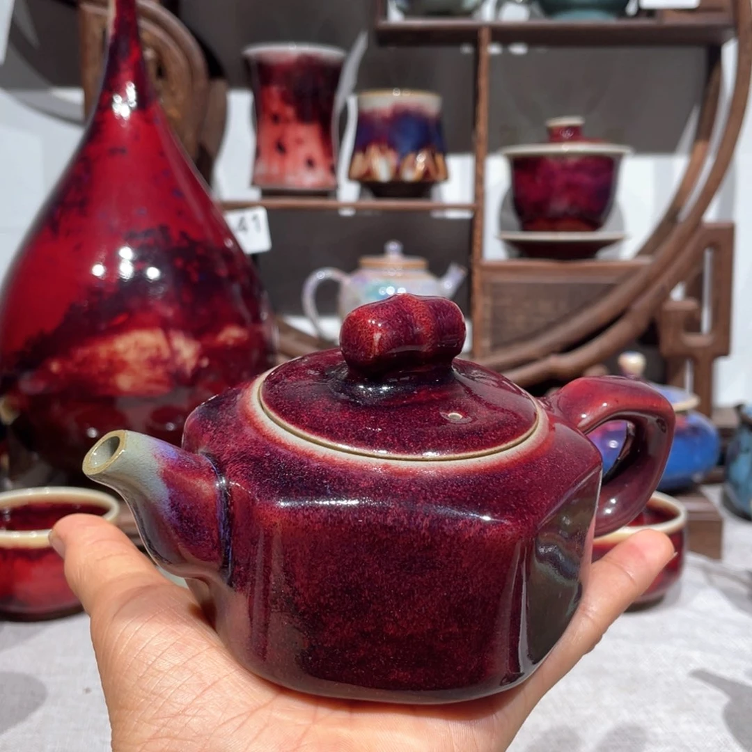中国神后钧瓷茶器