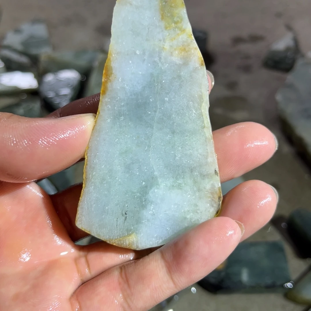 翡翠散珠纯天然缅甸翡翠A货