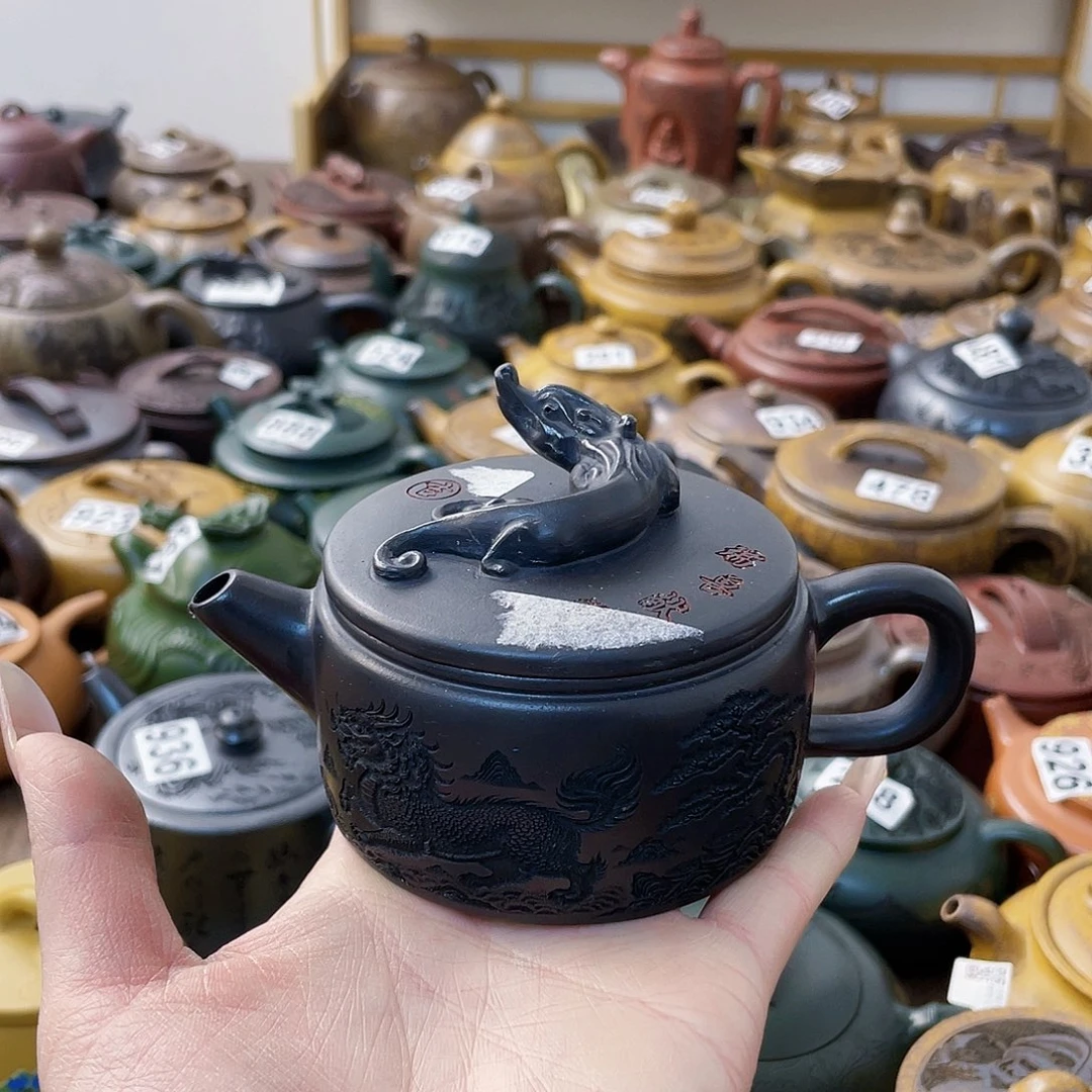 茶壶紫砂紫砂微瑕