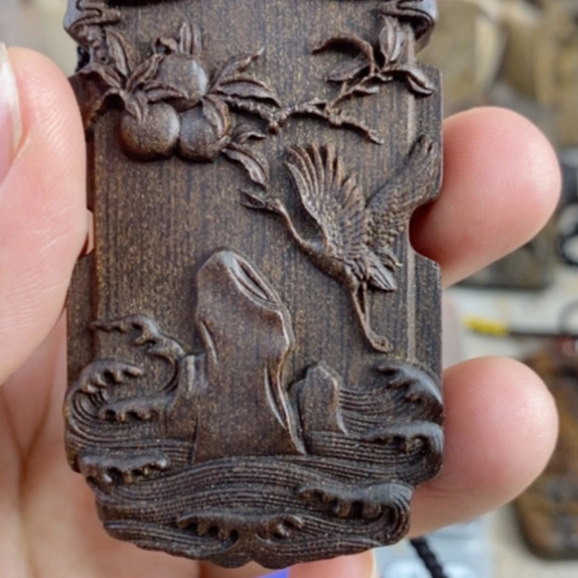 【闪购商品】木芽庄山水牌老料送养香罐