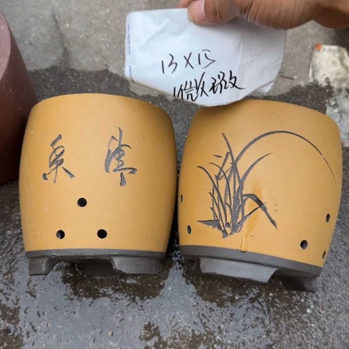 紫砂花盆特价商品