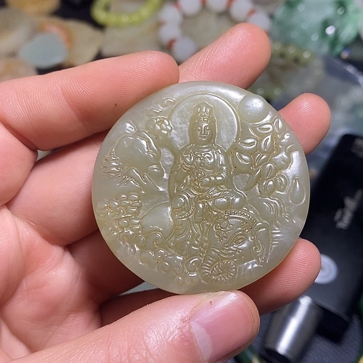 和田玉（糖玉）未镶嵌颈饰