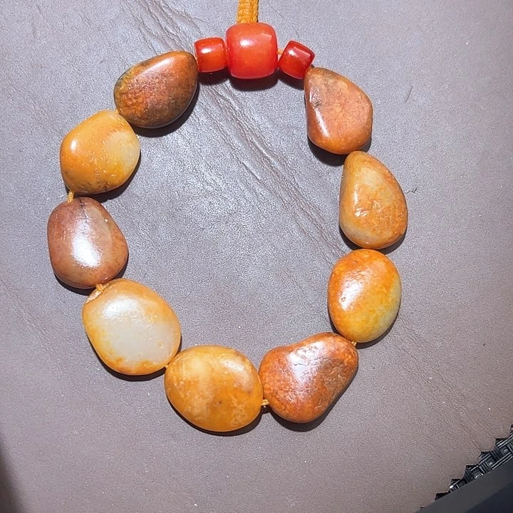 和田玉手链未镶嵌