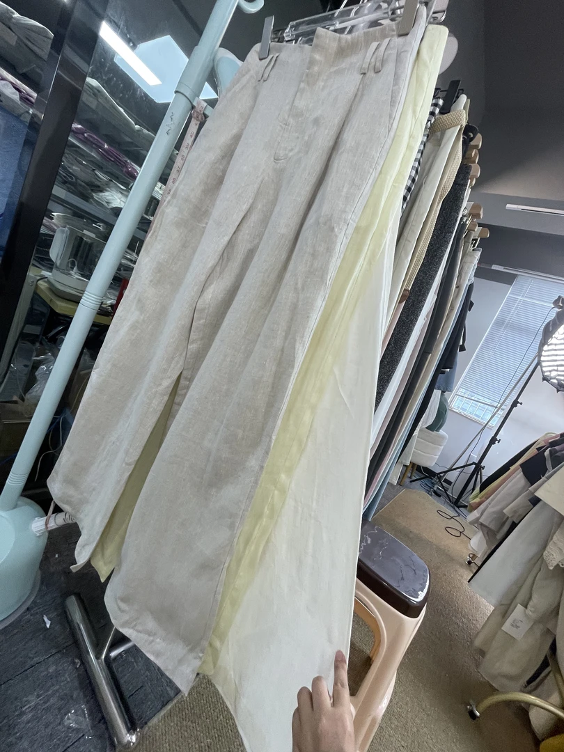 深圳南油2025新款彩色珠链麻麻长裤82514