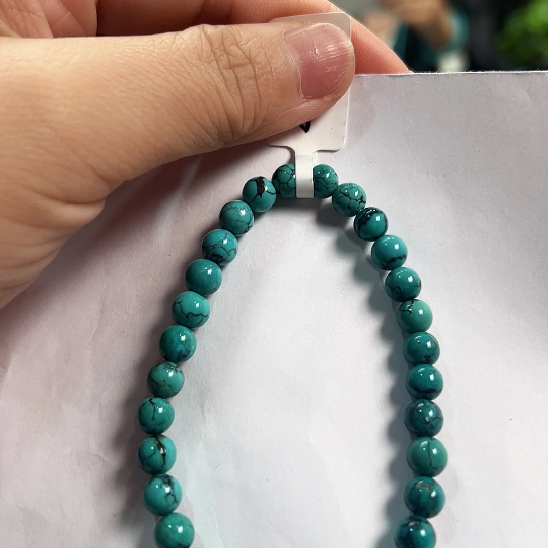 未镶嵌绿松石手串卡6➕