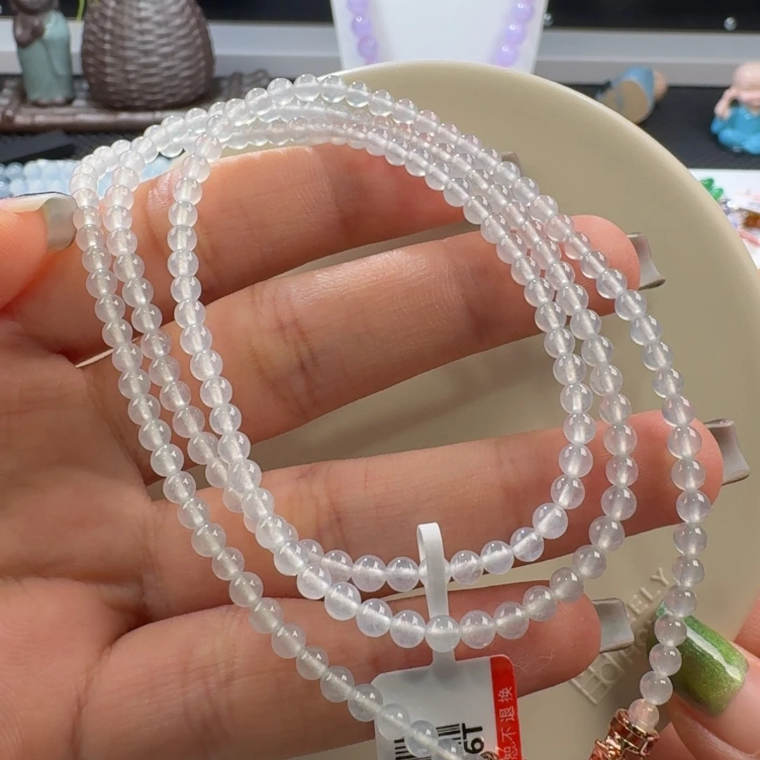 翡翠手链未镶嵌白月光项链卡3.3-3.6 大漏！