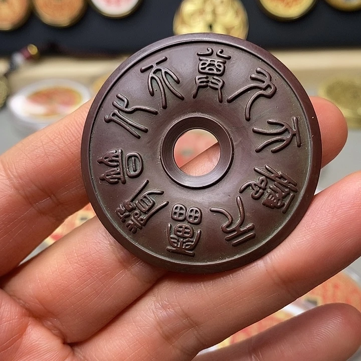 铜现代仿制工艺文创铜币